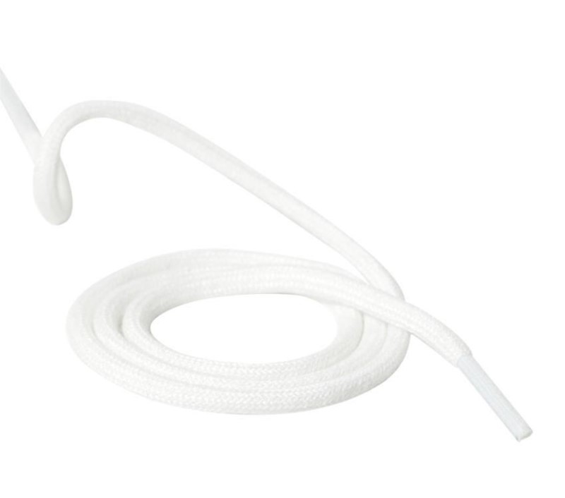 65Cm Round Laces (3-Eye) Dr.Martens NZ White